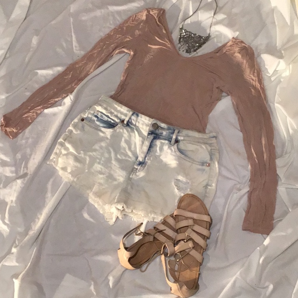 Aeropostale denim shorts.